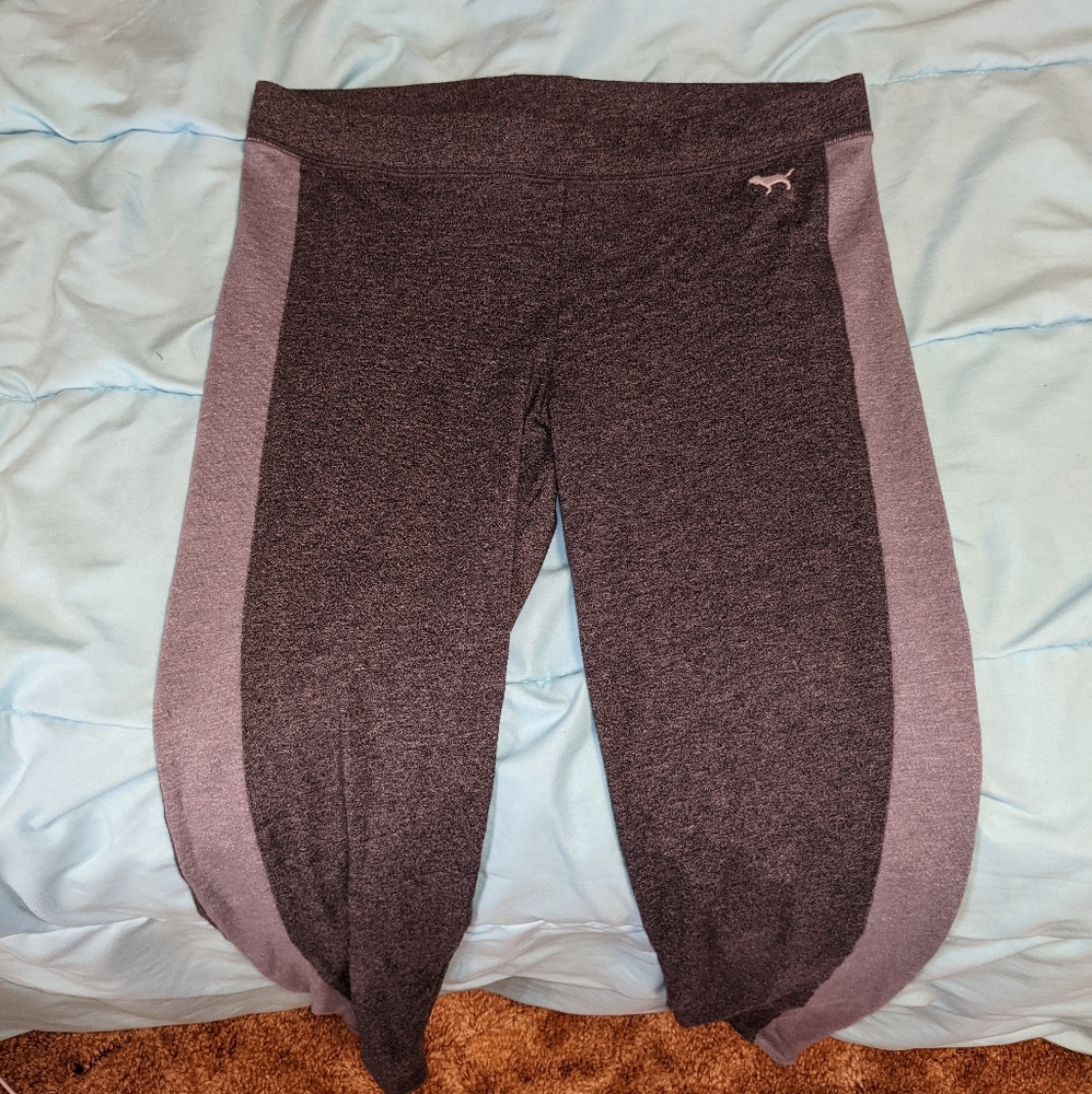 PINK Grey Leggings NWOT